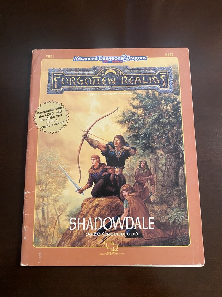 AD&D TSR Adventure Module “Shadowdale”