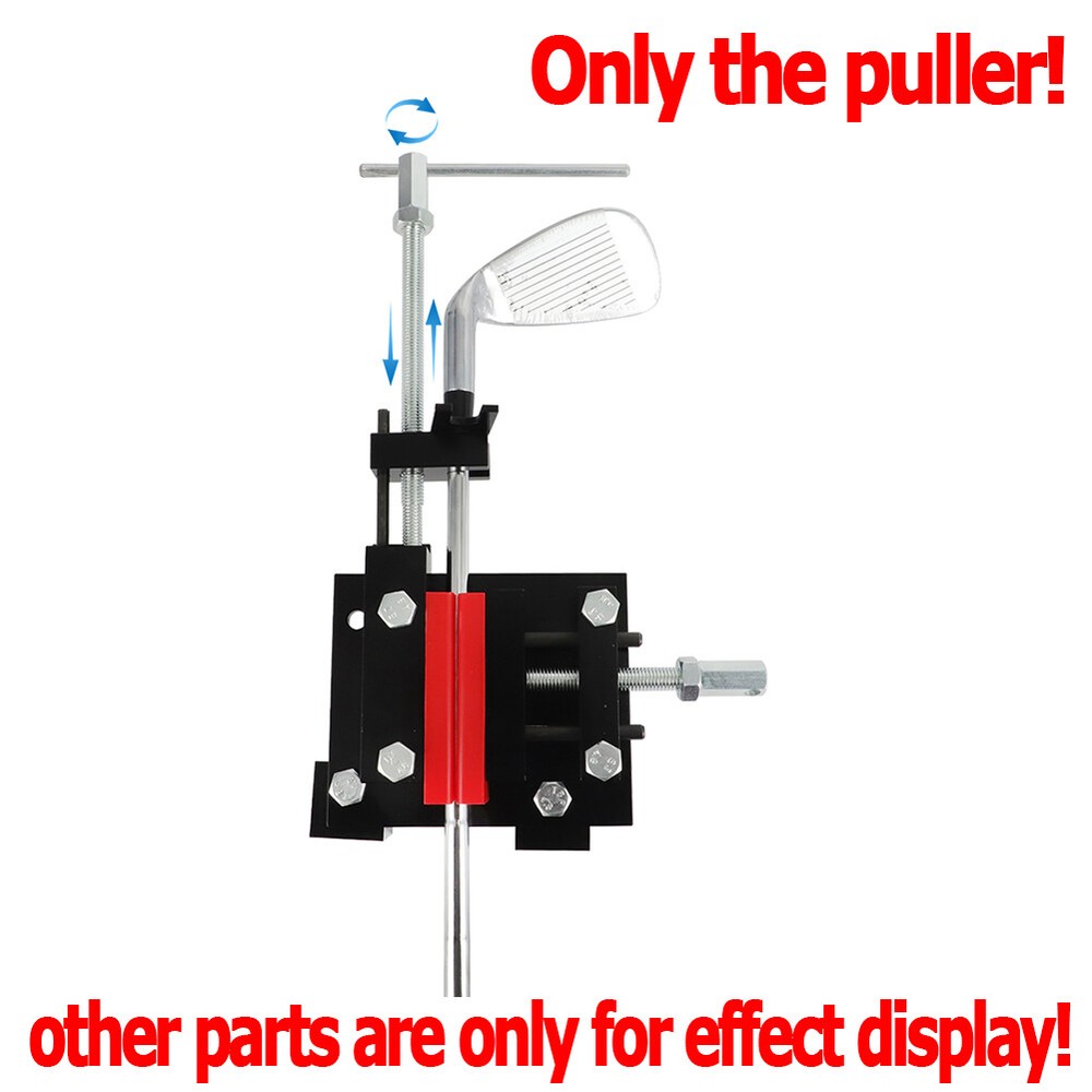 For Golf Graphite & Steel Club Shafts Puller / Extractor Tool Manual Screw type