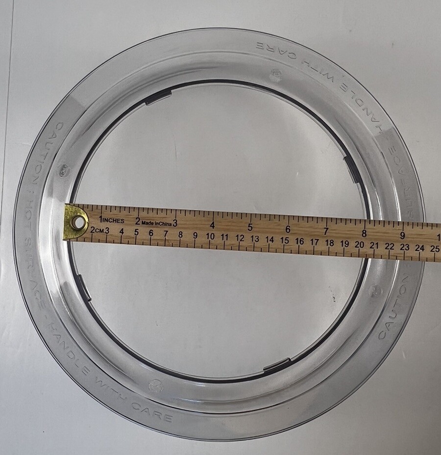 NuWave Pro Plus Infrared Oven Model 20621 Plastic Dome Clear