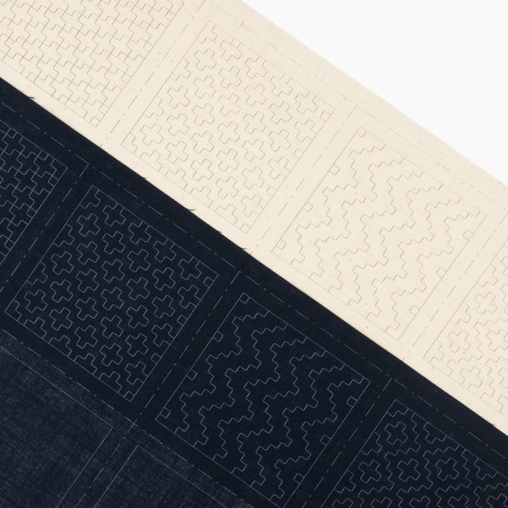 Cosmo Sashiko Kit Hitomezashi Navy 98913