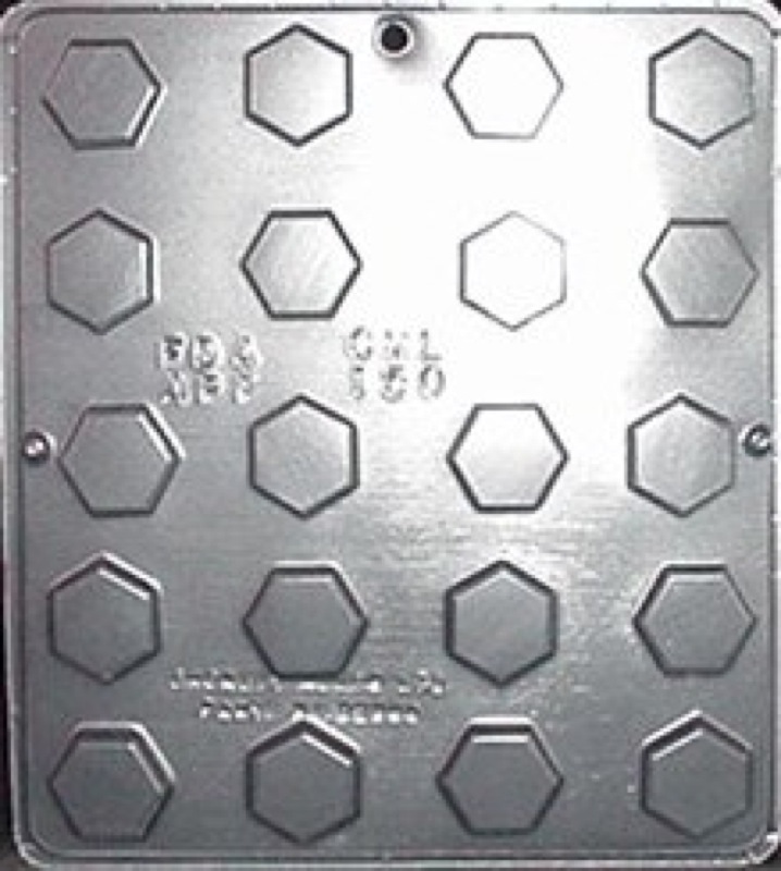 Hexagon Piece Chocolate Candy Mold Candy Making 150 NEW