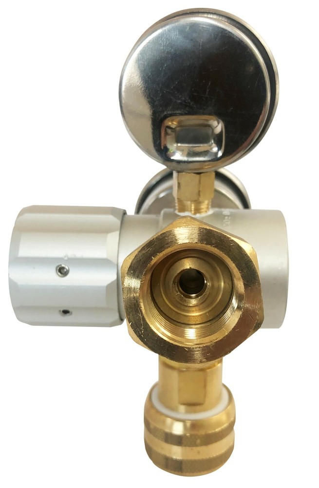 PREECE PRECISION Series 3000 High Flow Adjustable CO2 Tank Cylinder Regulator