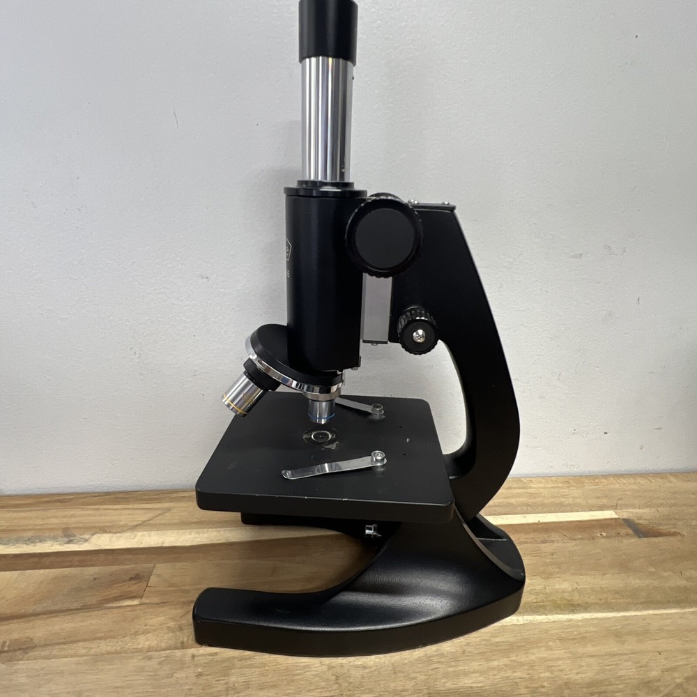 Wolfe Model 831385 Monocular Compound Microscope Made In Japan Free Ship P2
