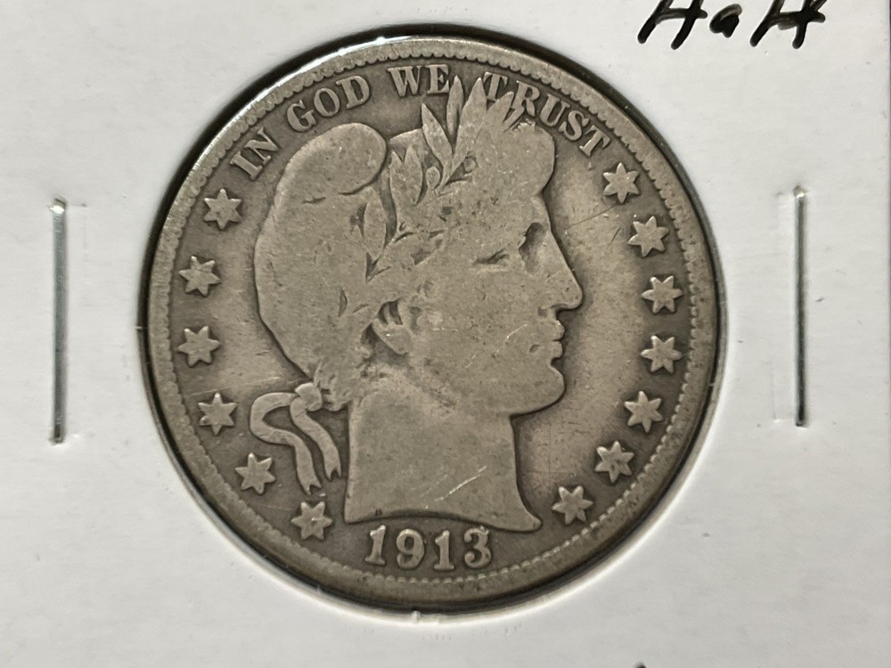 1913-D Barber Half