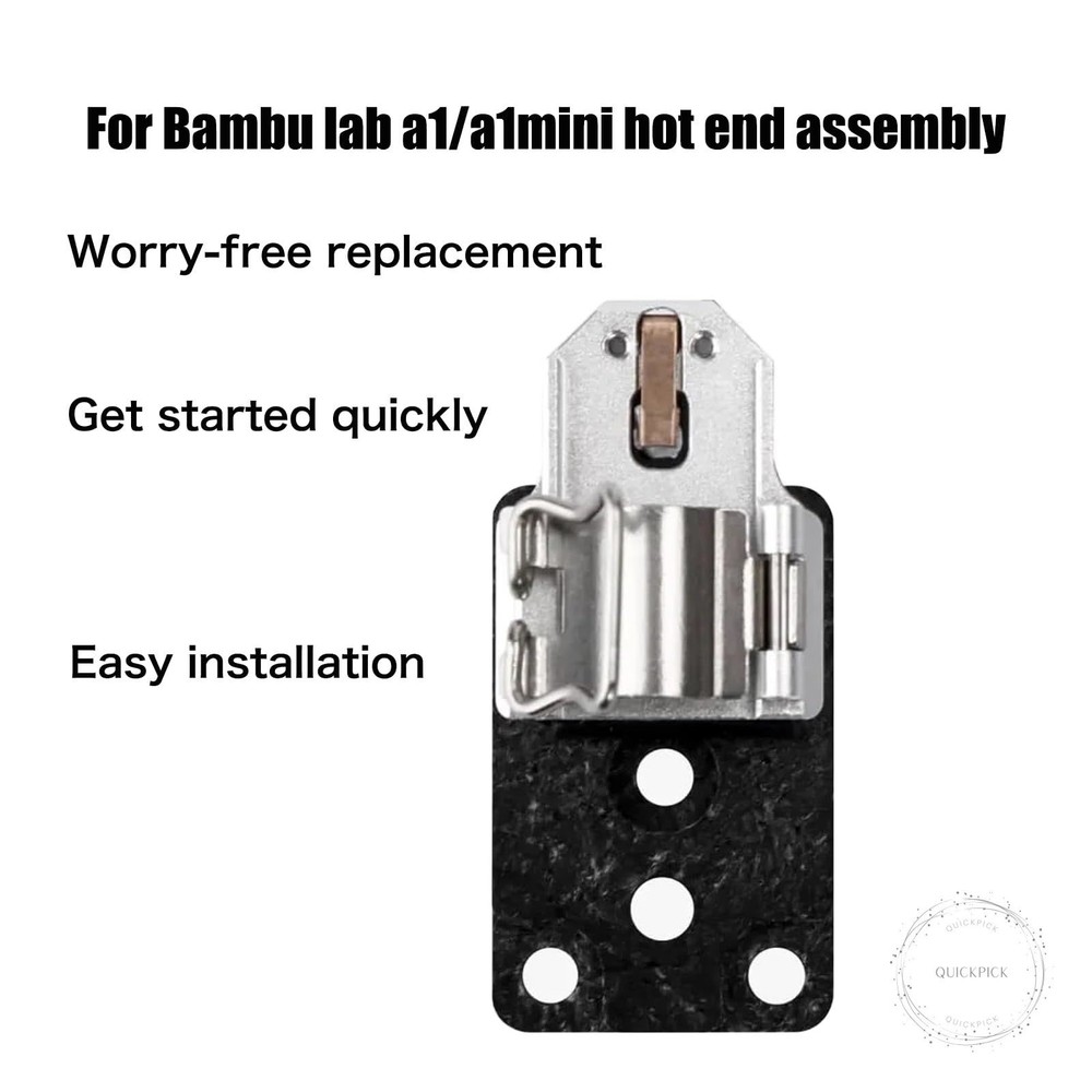 Hotend Heating Assembly Up to 390℃ for Bambu Lab A1/A1 Mini 3D Printer Hotend