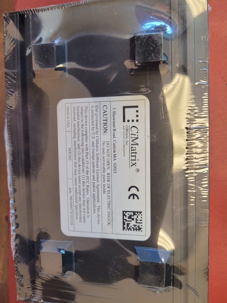 I.D. MATRIX CIMATRIX MX360 COMPUTER IDENTICS BARCODE SCANNER CONTROLLER (S1-C196