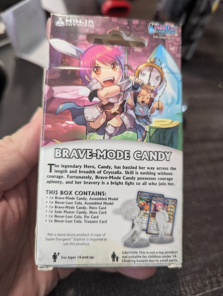 SUPER DUNGEON EXPORE BRAVE-MODE CANDY Expansion SEALED 2014