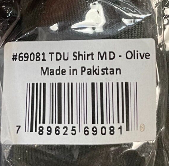 NEW Tippmann Tactical TDU Paintball Jersey - Olive - Medium