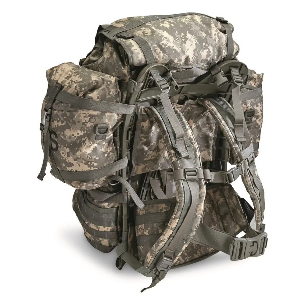 US Military ACU DIGITAL MOLLE LARGE RUCKSACK BACKPACK - COMPLETE KIT/FRAME VGC