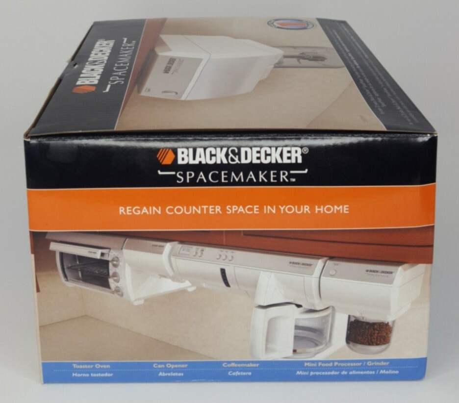 Black & Decker Spacemaker Under Counter Coffee Grinder Food Processor CG800WM