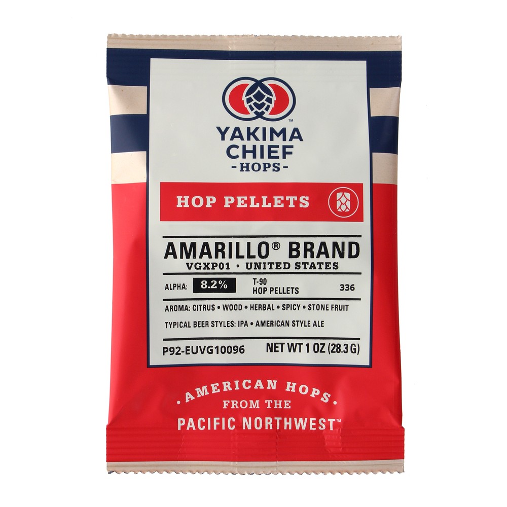Amarillo® Hop Pellets 1 oz for Home Brew Beer Making