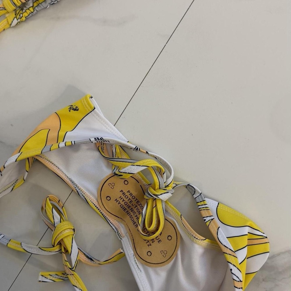 Emilio style Pucci lemontini bikini