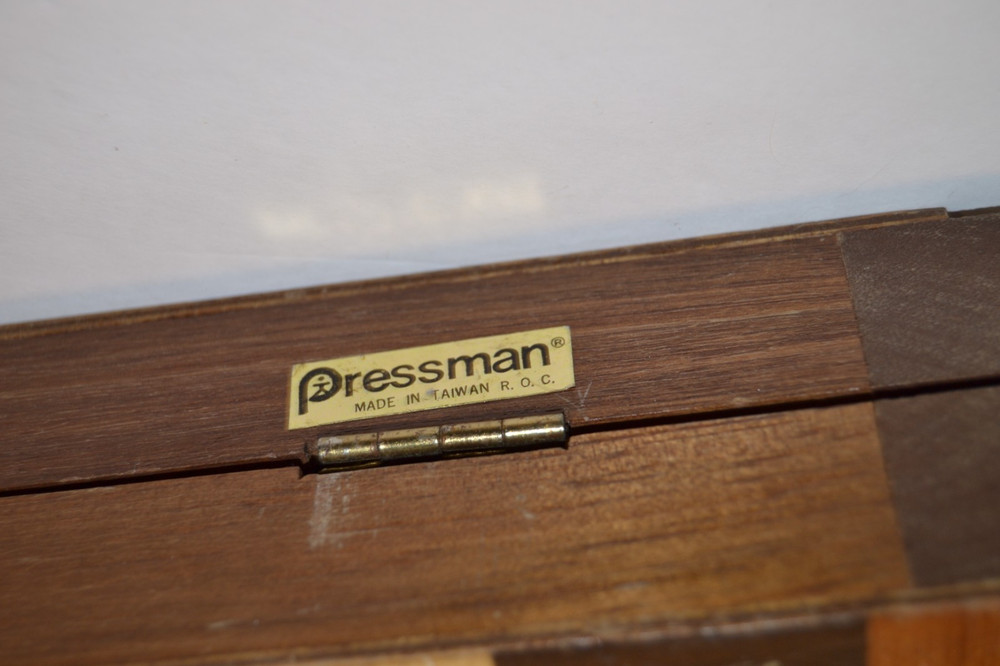Vintage Pressman Wood Chess Set