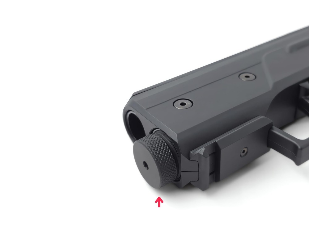 K20 Tools Fast Cap Co2 Adapter - Compatible with BYRNA CL Standard, Black