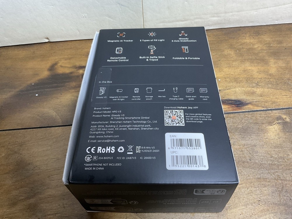 Hohem iSteady V3 Smartphone Stabilizer/Gimbal