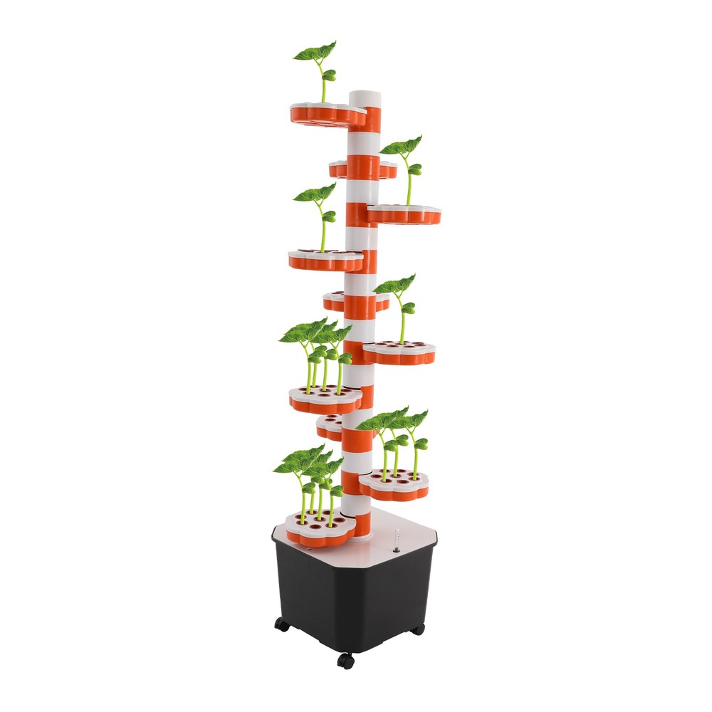 Hydroponic Grow Tower Vertical Hydroponic Planter with Time Soilless Device Set