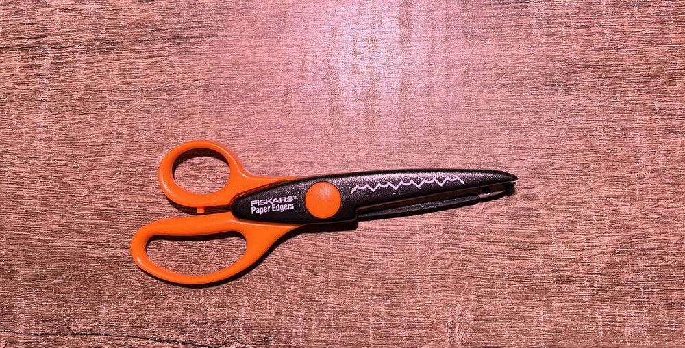 fiskars scissors paper edgers VOLCANO