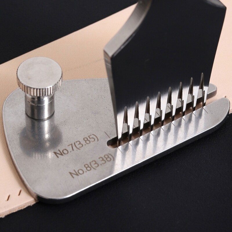 Leather Stitching Aid Plate Leathercraft Stitching Tool