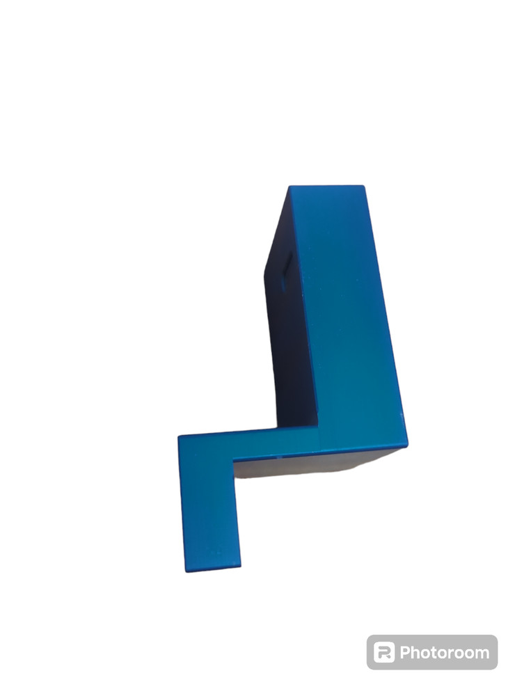 Rifle Wall Mount For Standard Anodized Blue