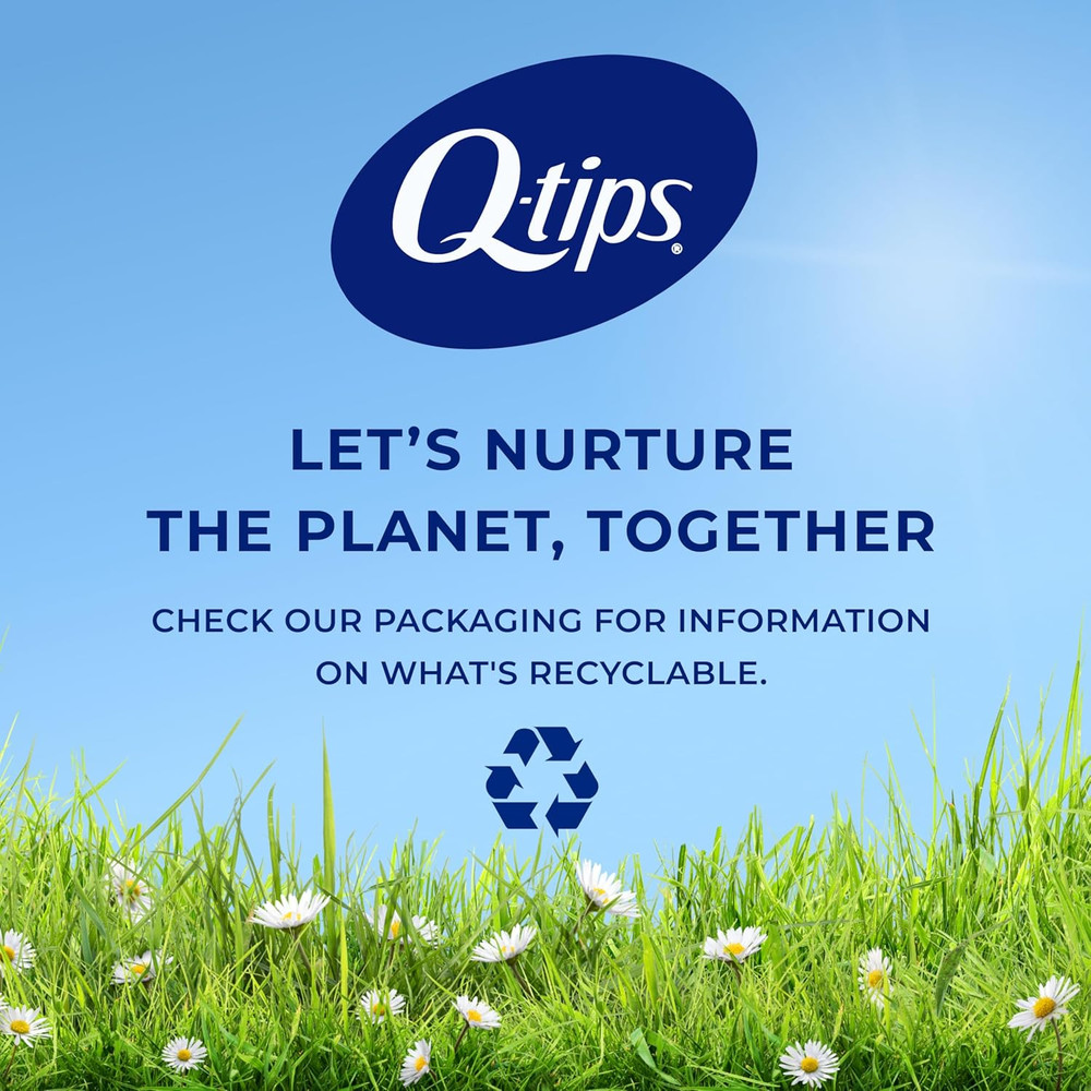 Cotton Swabs, 500 Count (Pack of 2)