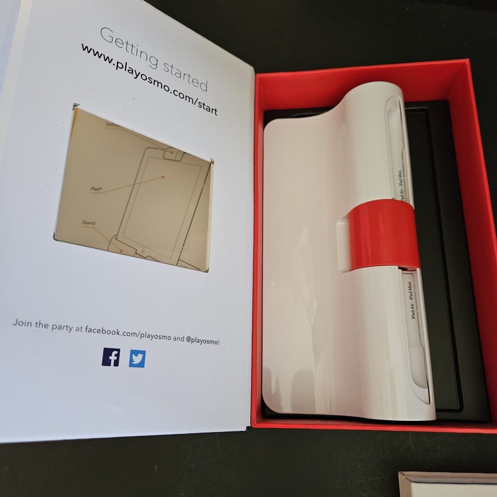 Osmo Genius Starter Kit for iPad Interactive Learning System Base Tiles Apps Etc