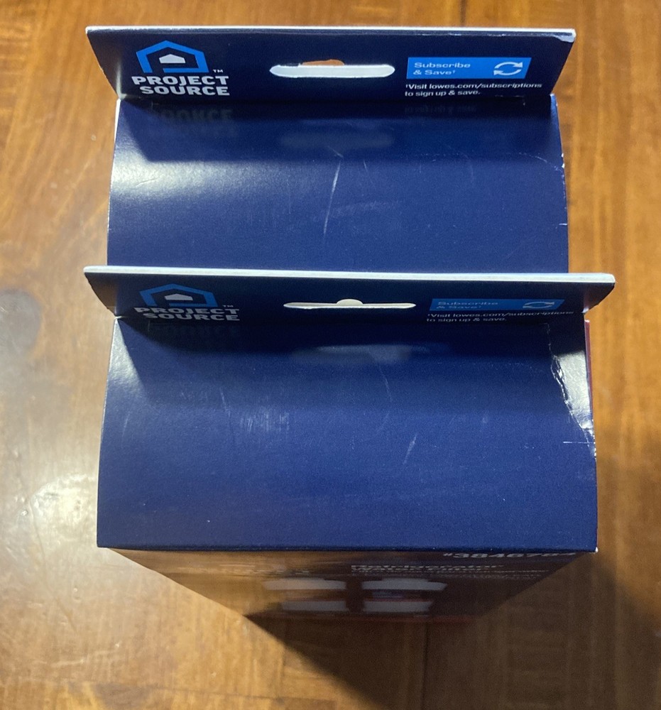 Project Source 3846784 Refrigerator Water Filter 4 Pack (2 Packs Of 2)