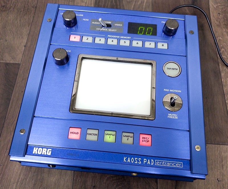KORG KAOSS PAD Entrancer KPE1 Audio Video Effects Processor Tested WORKING Unit