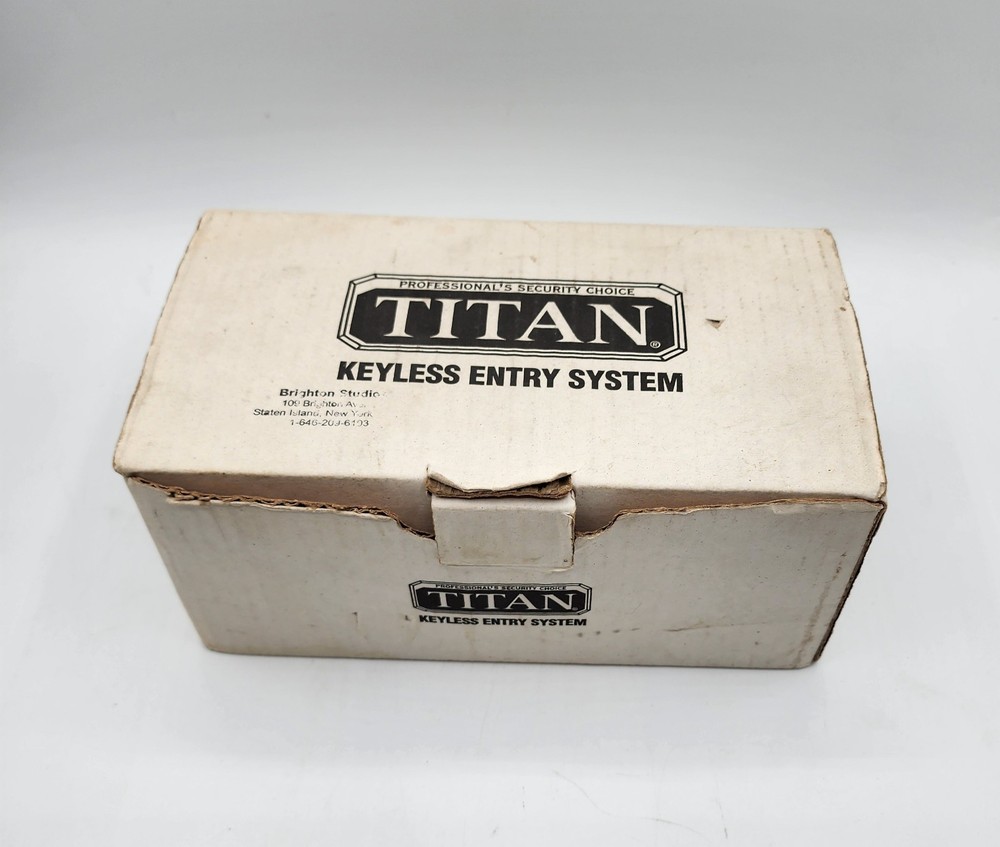 Titan Keyless Entry System For Your Home
