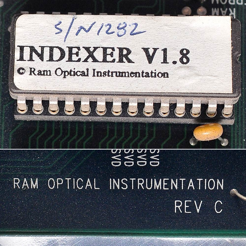 Ram Optical ROI OMIS II Indexer PCB Board Single Axis Motor Drive Working Pull