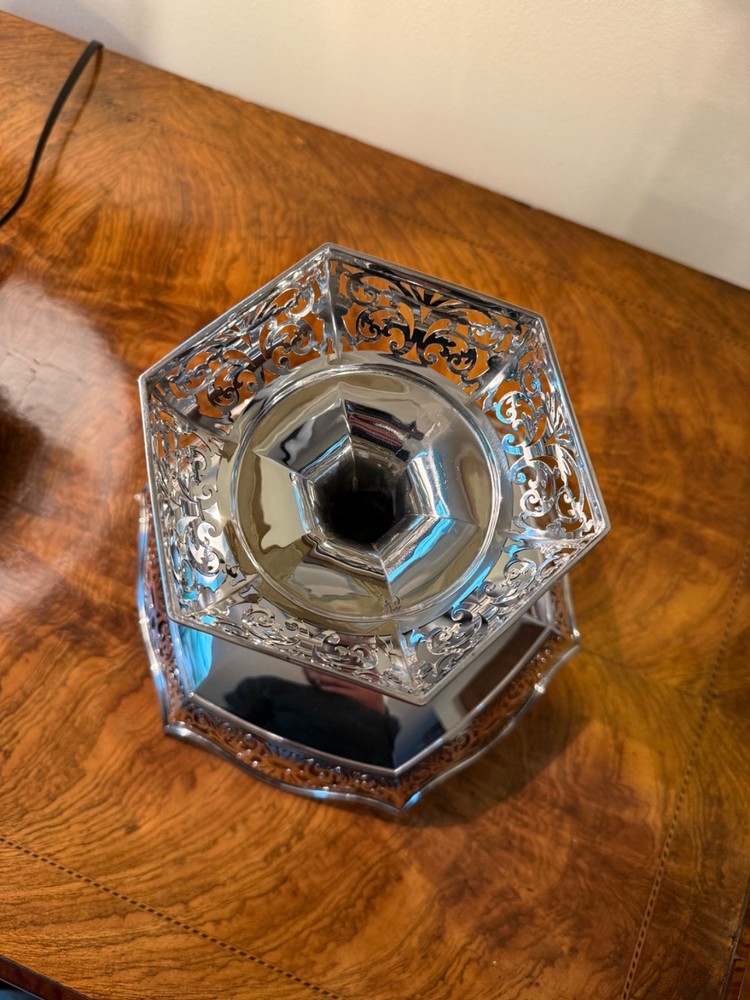 sterling silver tazza