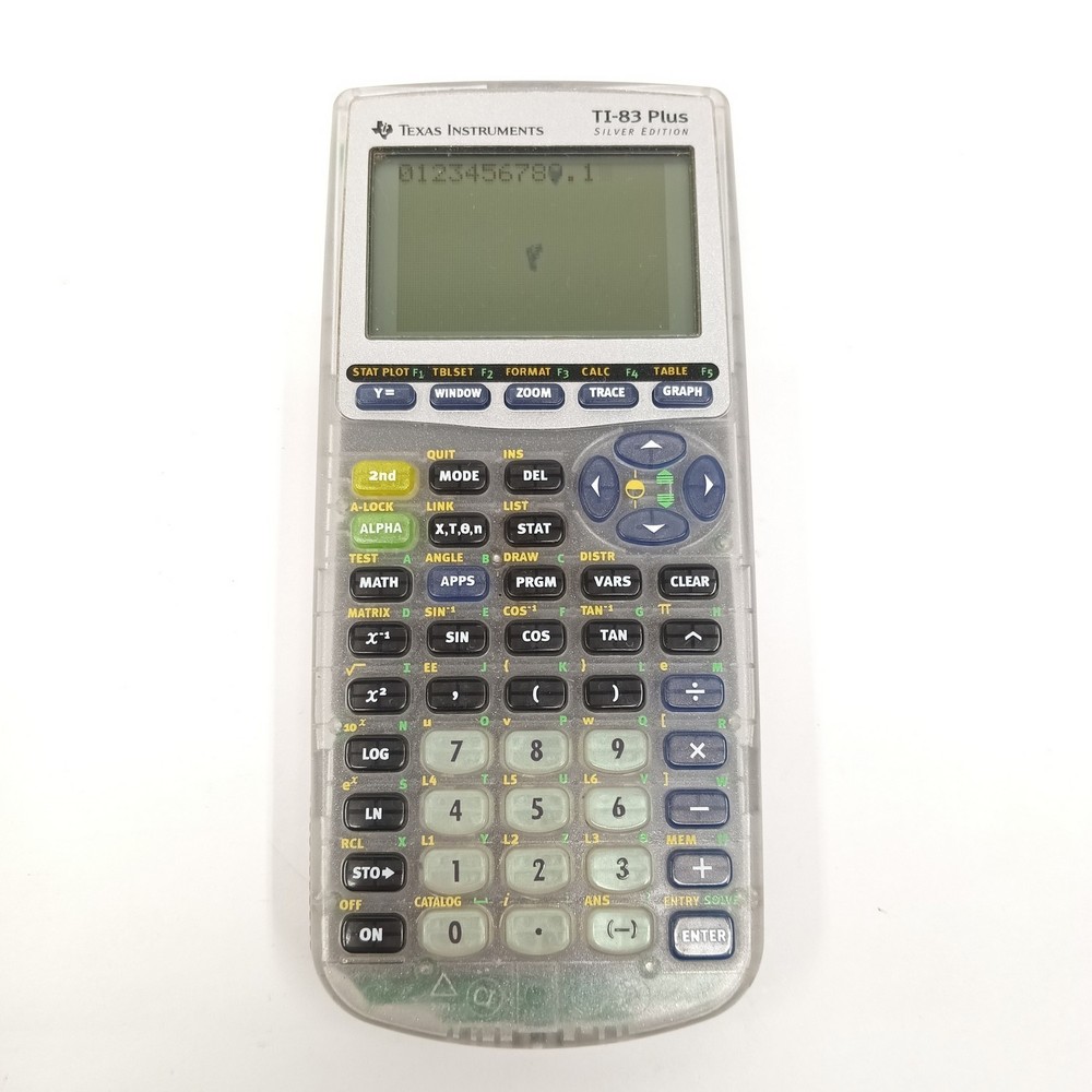 Texas Instruments TI-83 Plus Silver Edition Graphing Calculator