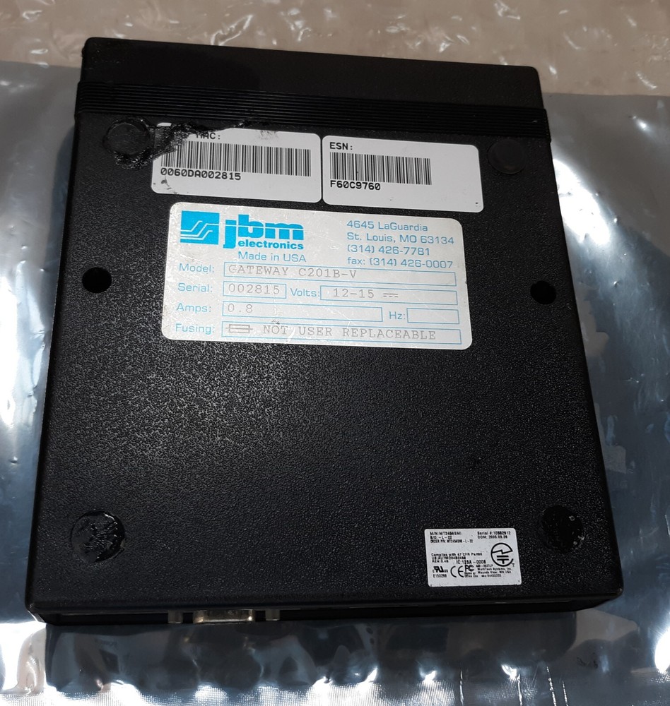 JBM electronics Gateway C201B-V Converter NO AC