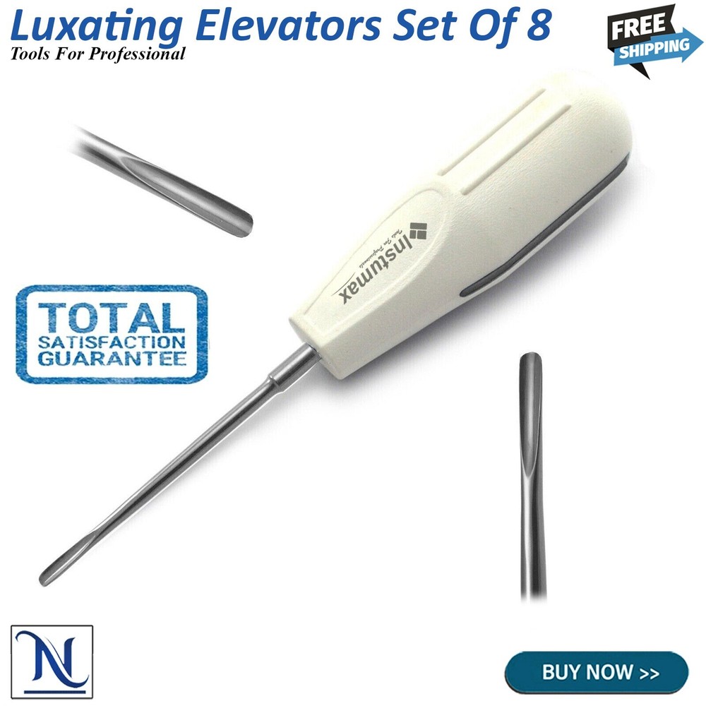 Dental Luxating Elevators PDL Periotome Luxation Root Extracting Extraction Kit