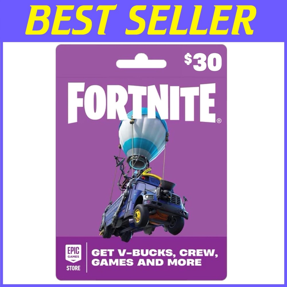 Epic Games $30 Gift Card - Online Redemption