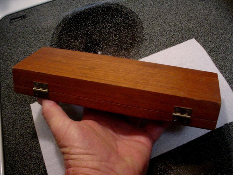 Vintage Empty Wood Lufkin Box