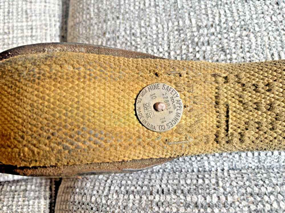 BETHLEHEM STEEL MSA QUICK RELEASE IRONWORKER BRIDGE TOOL BELT 1974