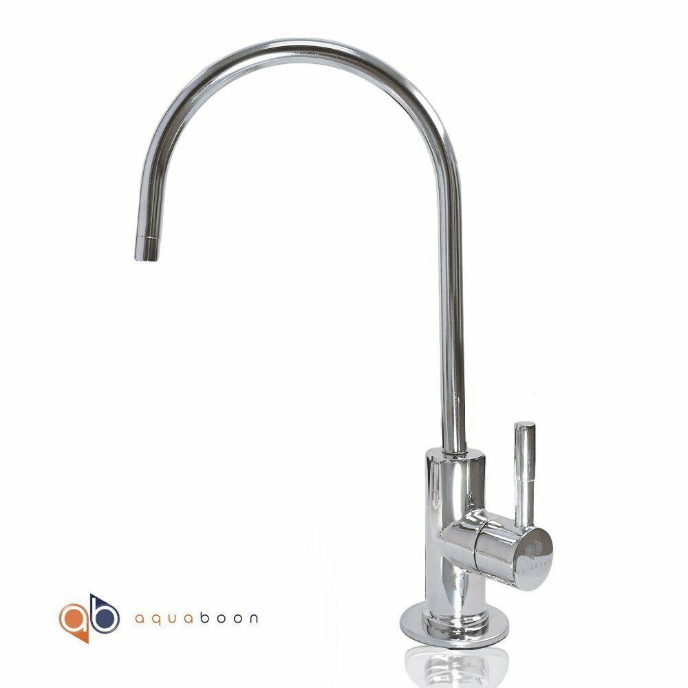 Aquaboon Kitchen 1 Handle Control Chrome Finished RO Faucet