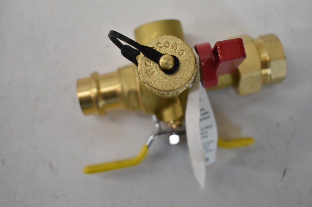 Webstone Nibco Water Heater Service Valve 3/4" x 3/4" 500 WOG Genuine OEM