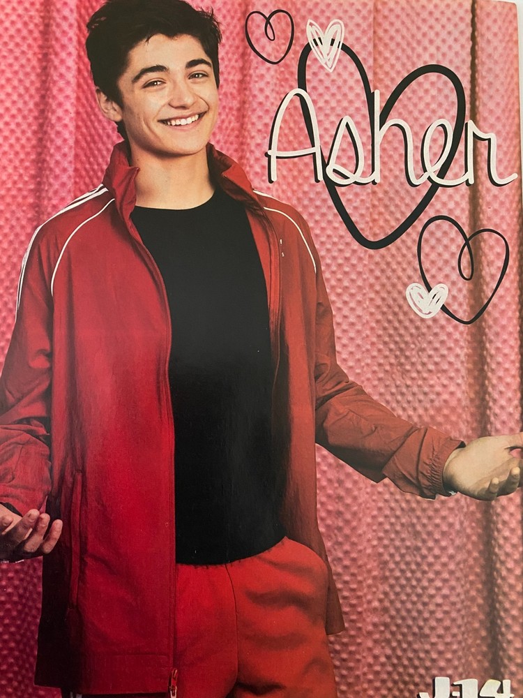 Asher Angel, Full Page Vintage Pinup