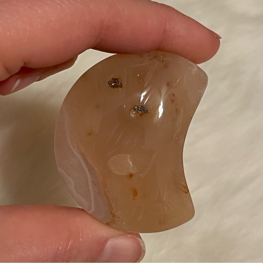 Flower Agate Moon