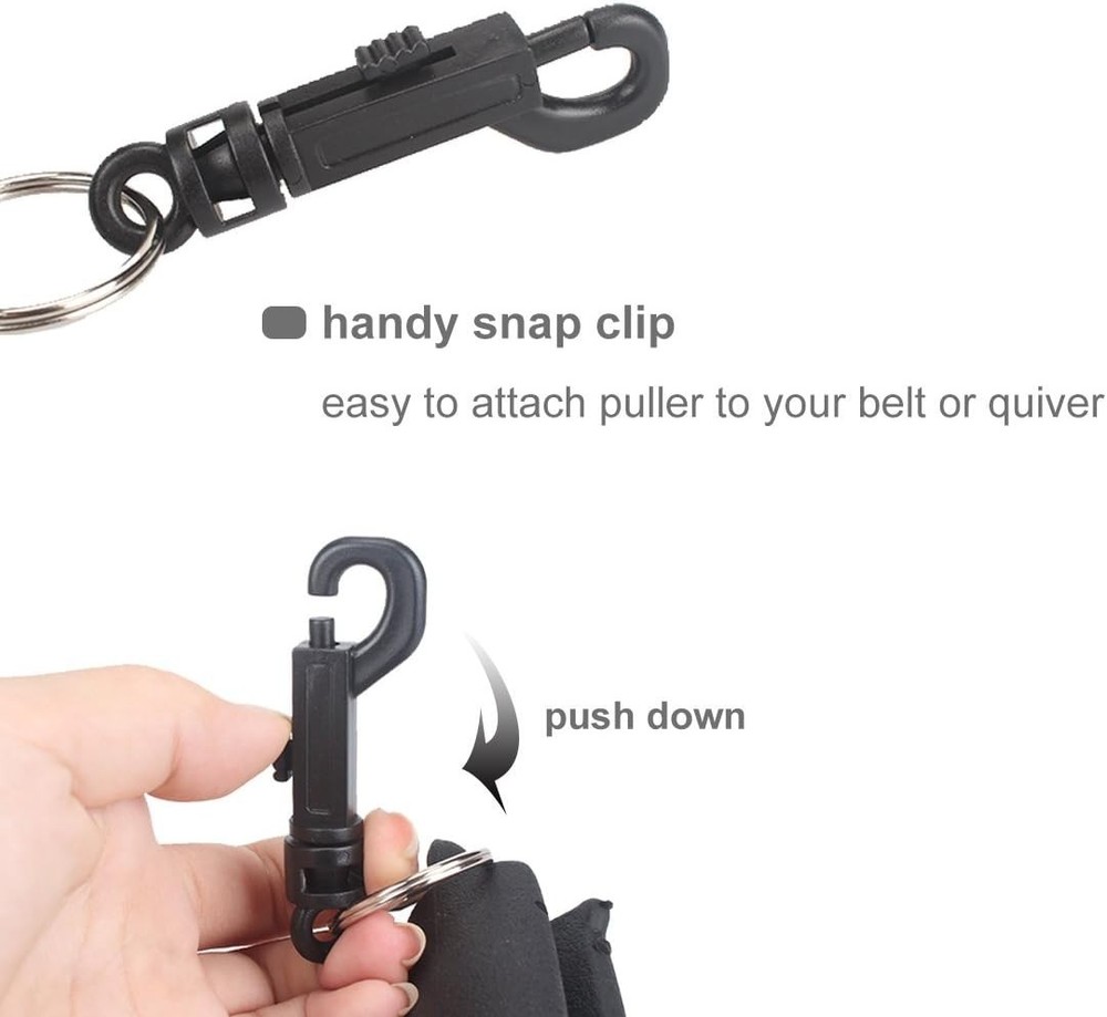 Lightweight TPR Arrow Puller for Easy Target Removal - Essential Archery Tool