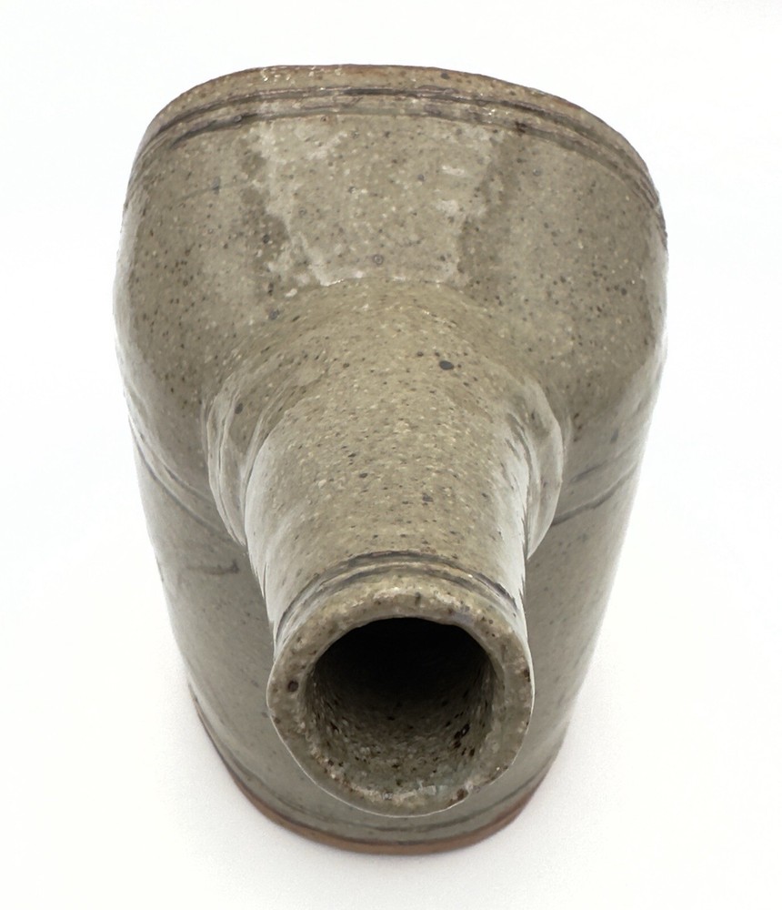STUDIO ART POTTERY WATERING CAN COLLEEN LAPPE ARTIST CERAMIC EARTHENWARE FISH