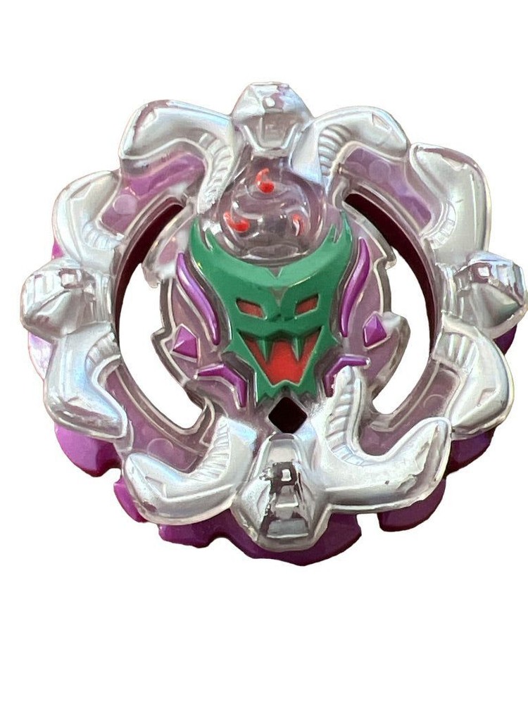 Three Beyblade Tops with 2 Plastic Launchers Hyper Sphere Infinty, Shock Typhon