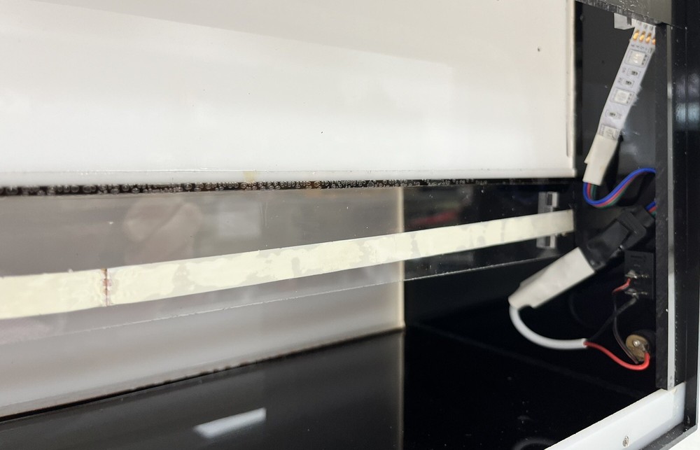 2 LED Liquor Bottle Display Shelves Not Working Please Read