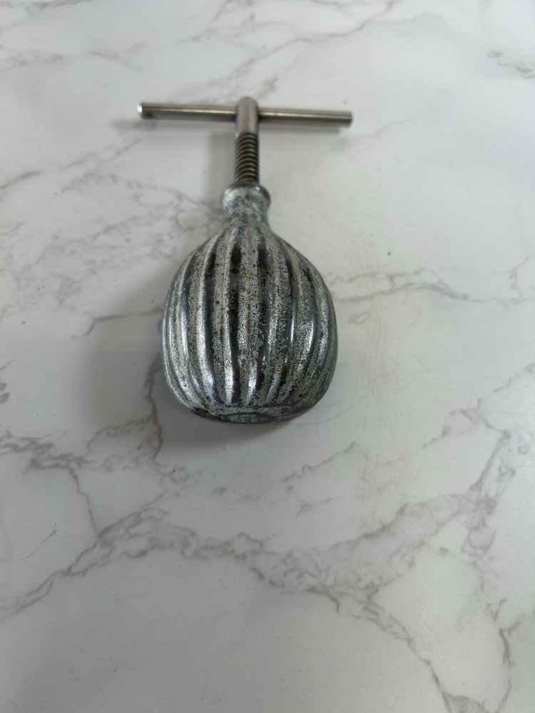 Vintage Metal T Handle Nutcracker