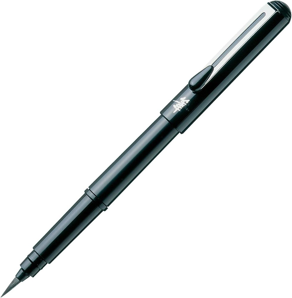 FidgetGear Fude Brush Pen Medium Black Body