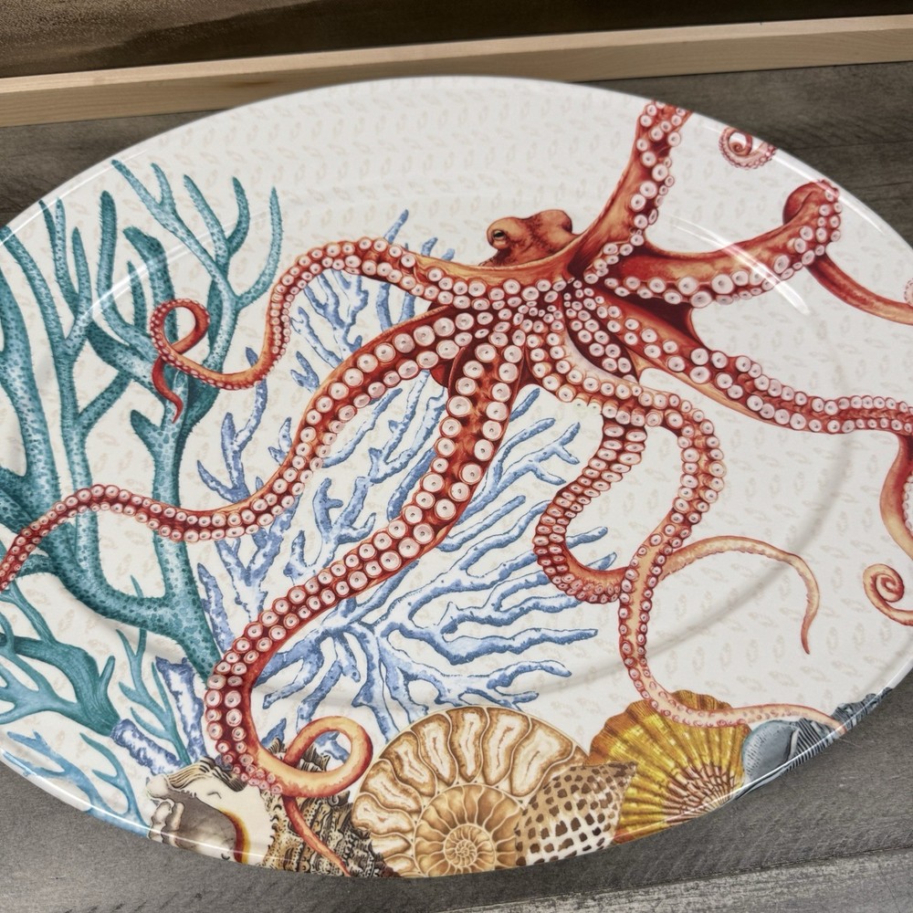 Williams Sonom Hawaii Fish Melamine Platter Multicolor Used Read