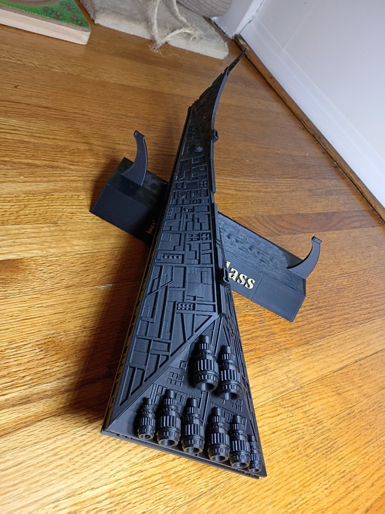 Star Wars Armada Eclipse Super Star Destroyer Full Scale With Display Stand