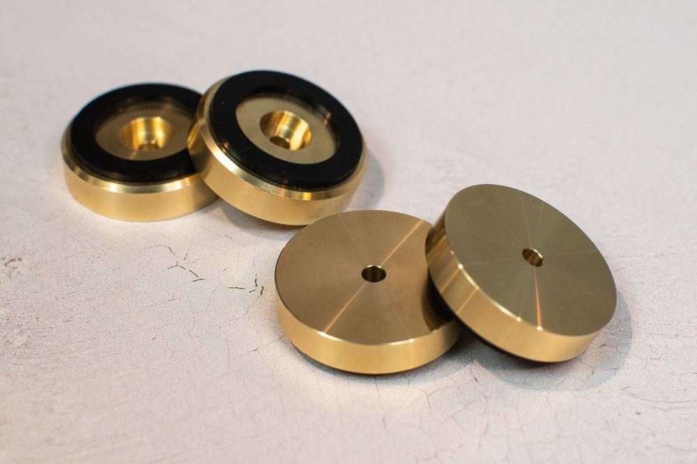 Brass Cutting Board Feet - 1.5"