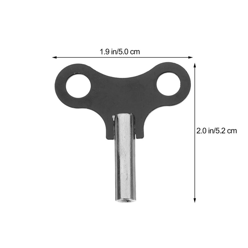 2 Pcs Professional Clock Keys Wear Resistant Winders Practical Tools